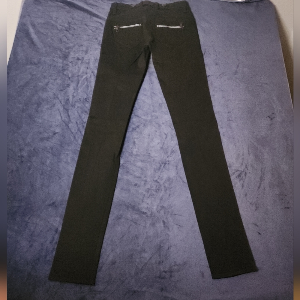 Rock & Republic Low Rise Pants Womens 25 Black Rowdy B* In Cope (2A)